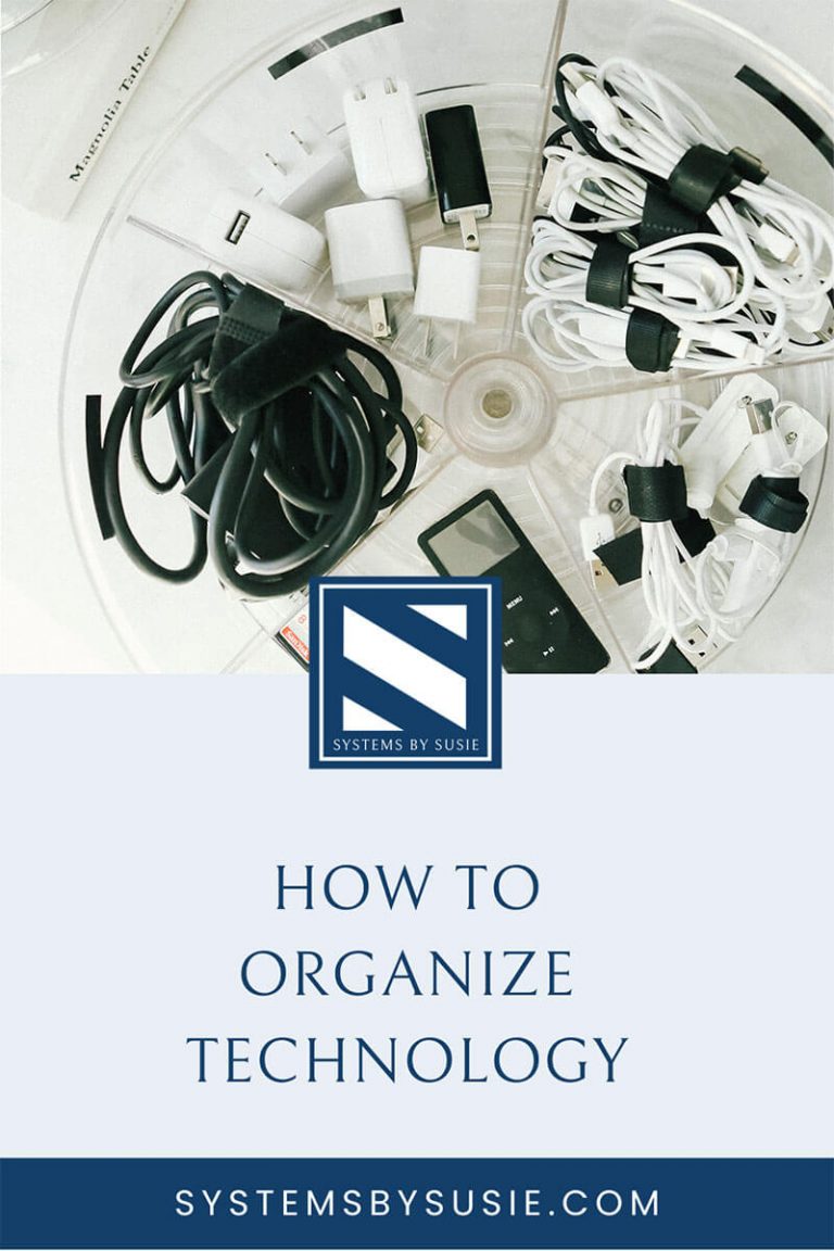 How to Organize Technology