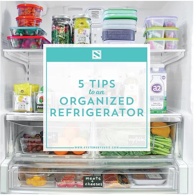5 Tips to an Organized Refrigerator