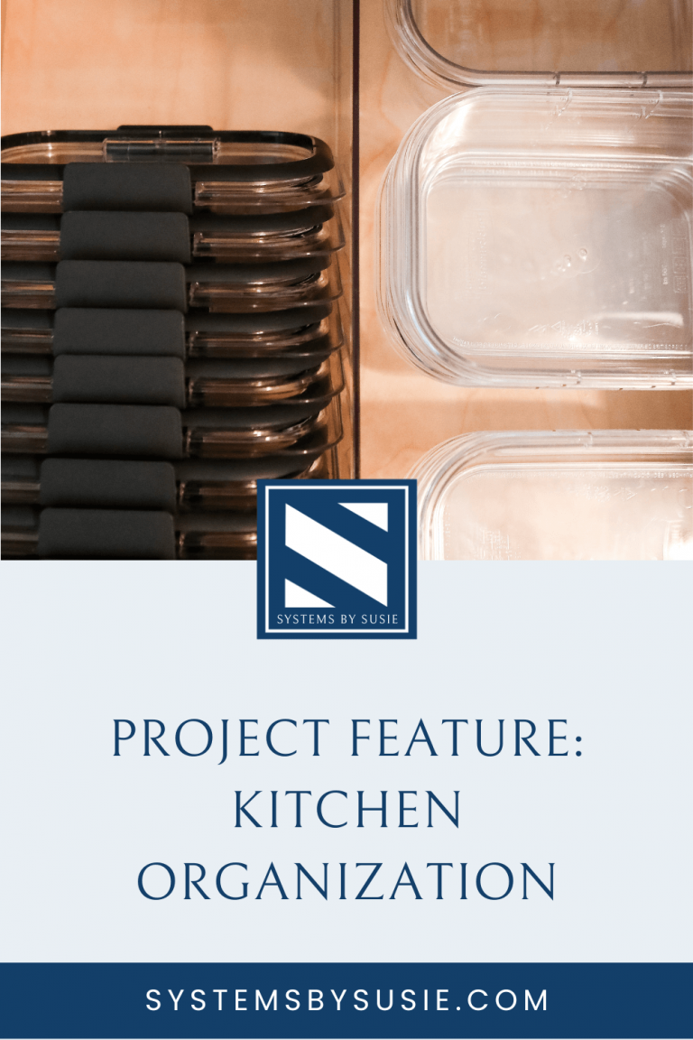 Kitchen Organization (Project Feature)