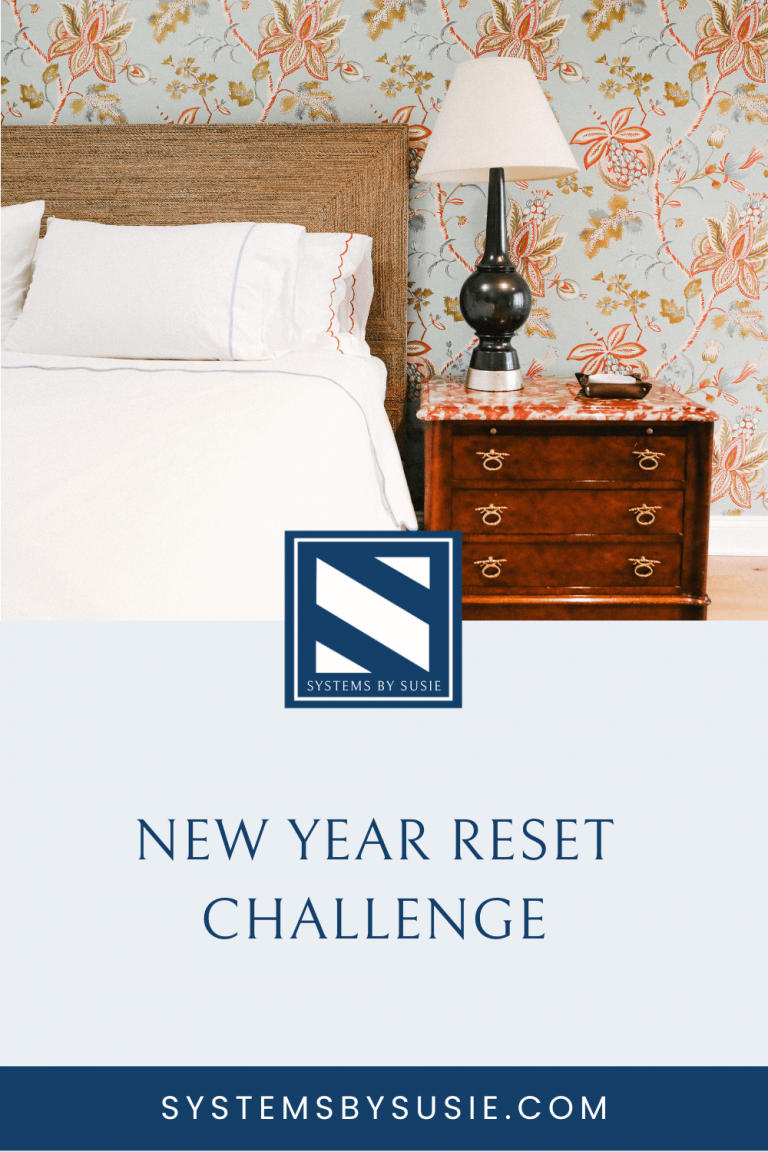New Year Reset: Home Organization Challenge