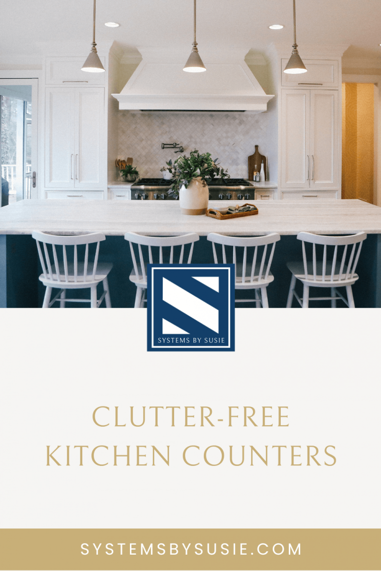 Clutter-Free Kitchen Counters