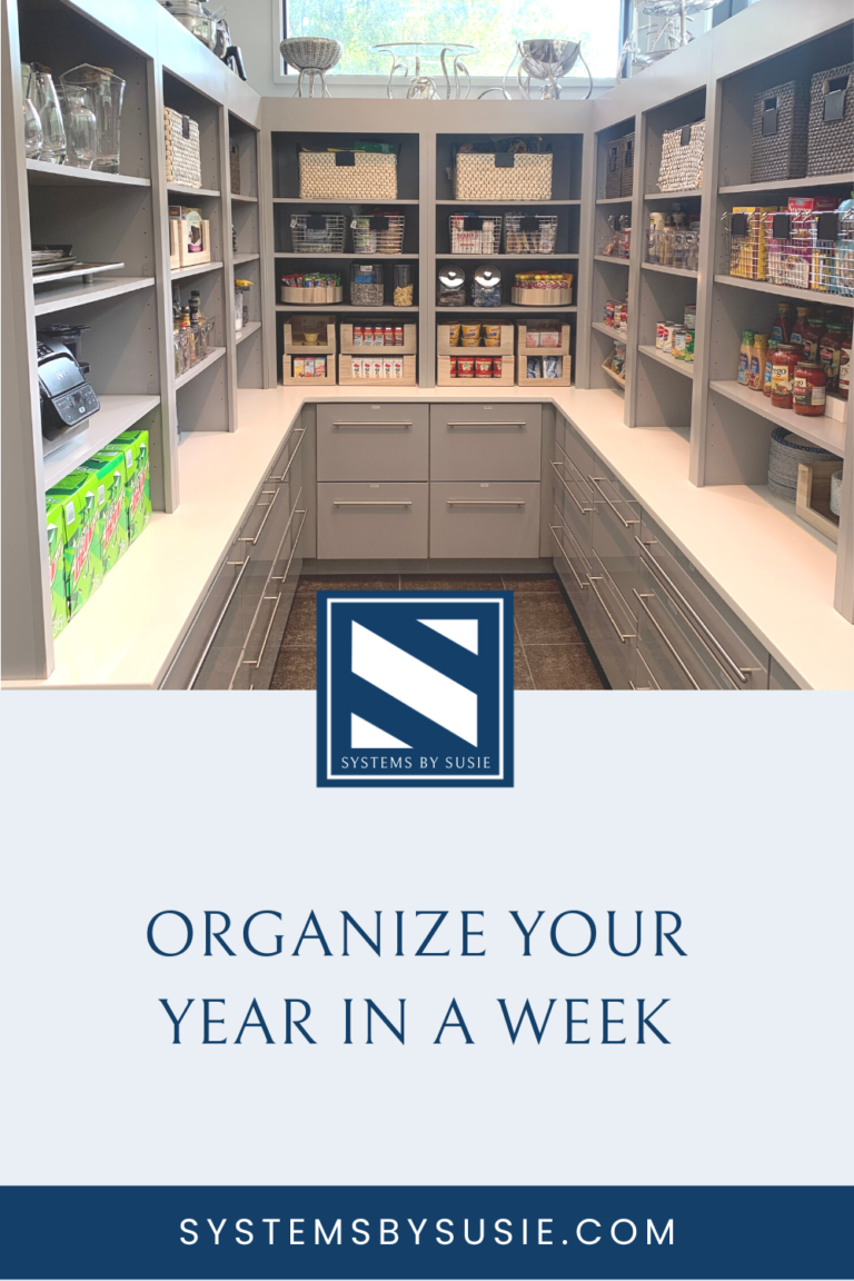 Organize Your Year in a Week