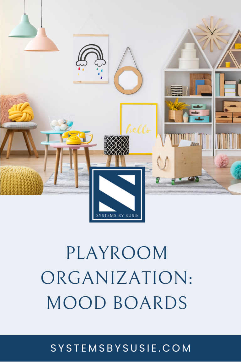 Playroom Organization: Mood Boards
