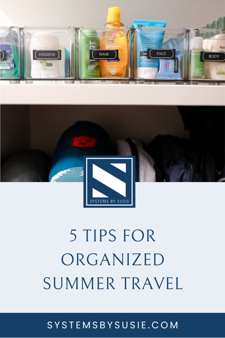 “Road Trip!” 5 Tips for Organized Summer Travel