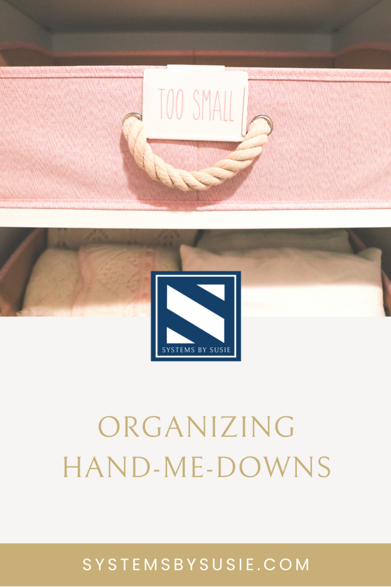 Passing the Threads: Organizing Hand-Me-Downs
