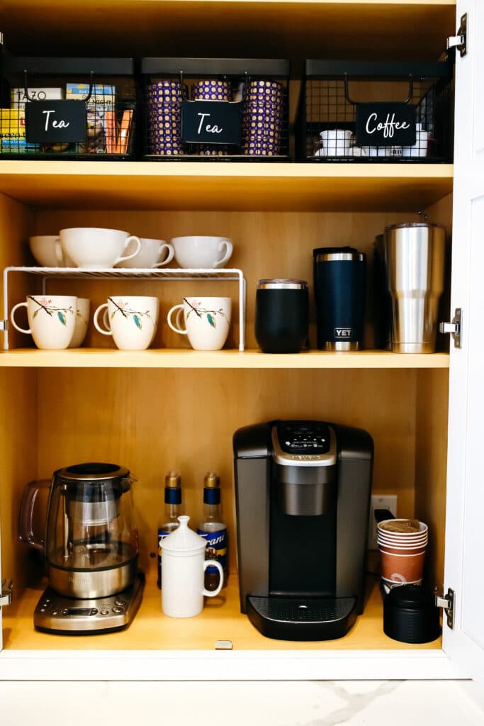 An organized kitchen