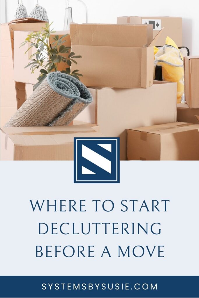Where to Start Decluttering Before a Move