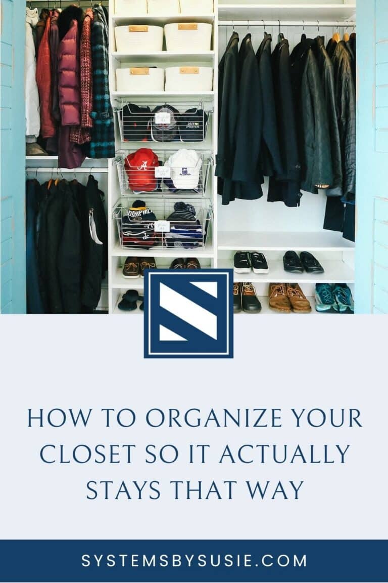 How to Organize Your Closet So It Actually Stays That Way