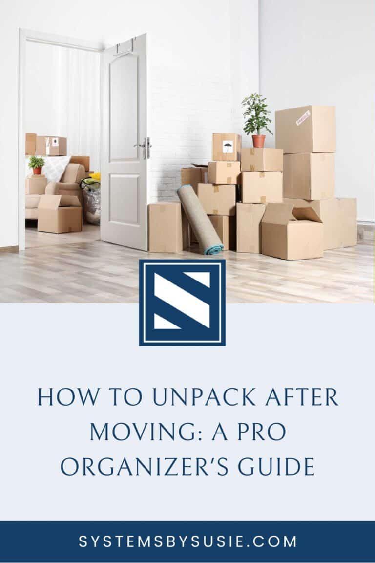 How to Unpack After Moving: A Pro Organizer's Guide