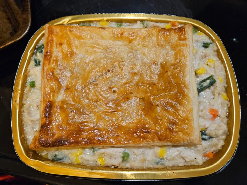 Chicken Pot Pie from Feast & Fettle out of the oven