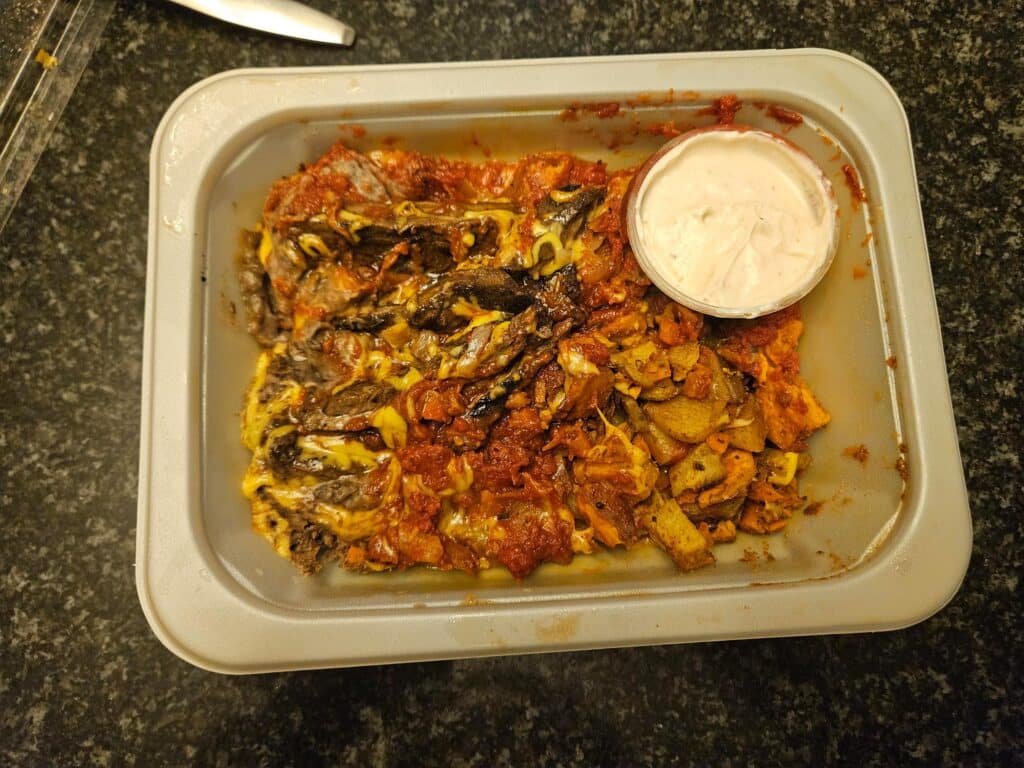 Another meal from Vegetable + Butcher