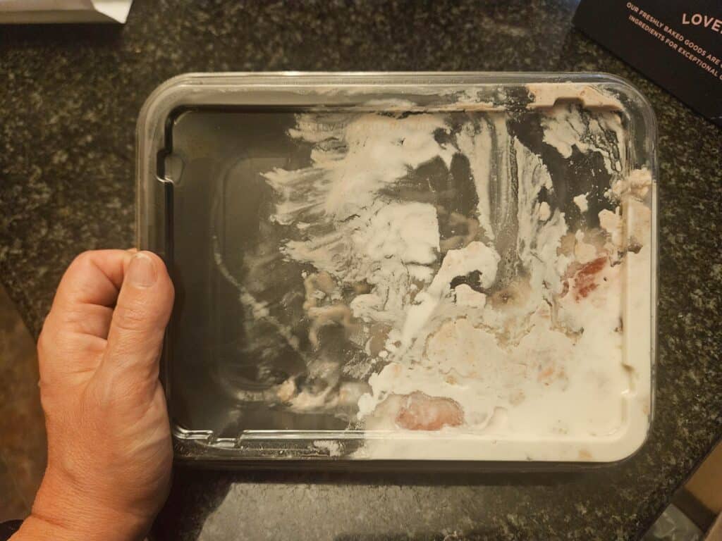 Food shifted in the Vegetable + Butcher box